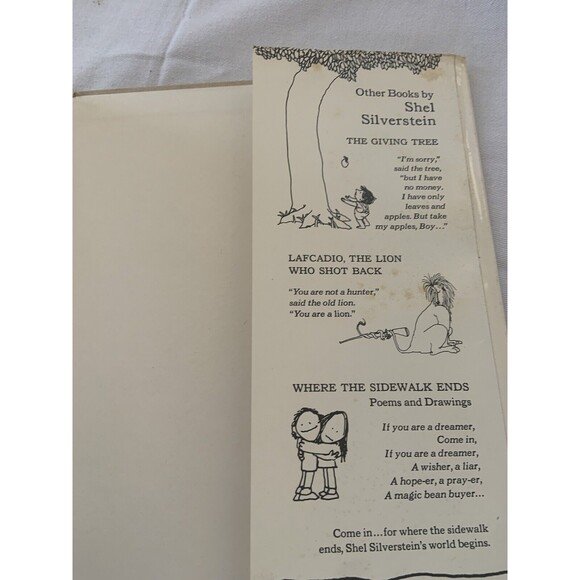 Shel Silverstein The Missing Piece 1976 STATED First Edition - Rare Book - Picture 6 of 12